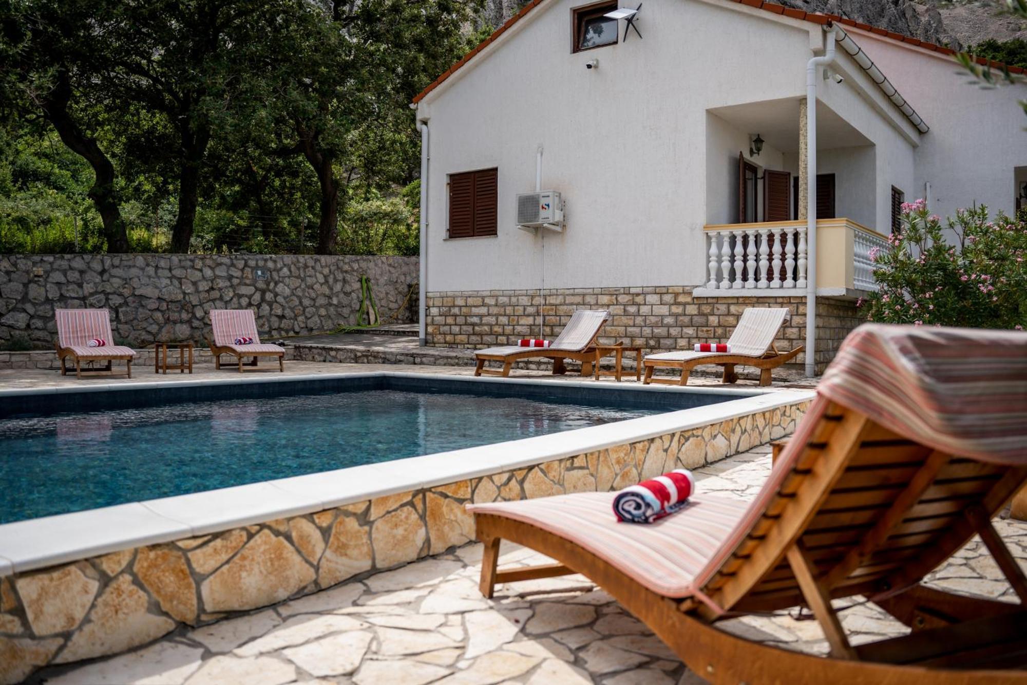 Villa Pag Dubrava Relax With Pool Bosana Exterior foto
