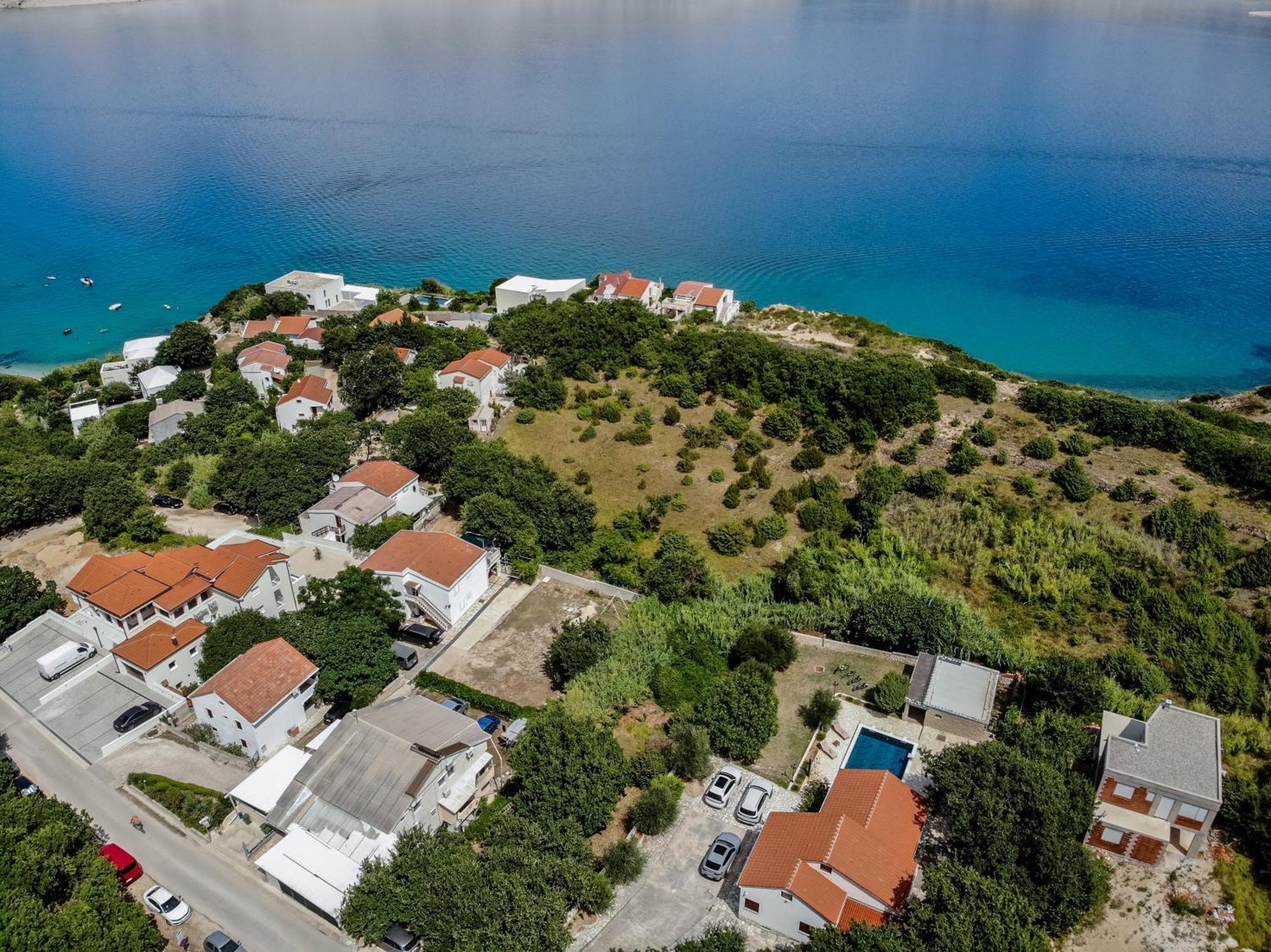 Villa Pag Dubrava Relax With Pool Bosana Exterior foto
